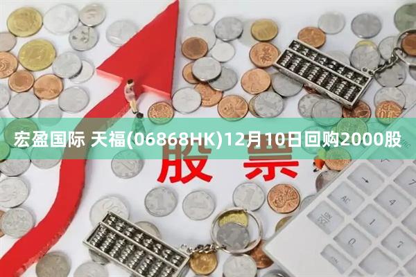 宏盈国际 天福(06868HK)12月10日回购2000股