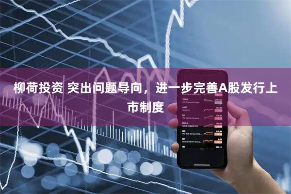 柳荷投资 突出问题导向，进一步完善A股发行上市制度